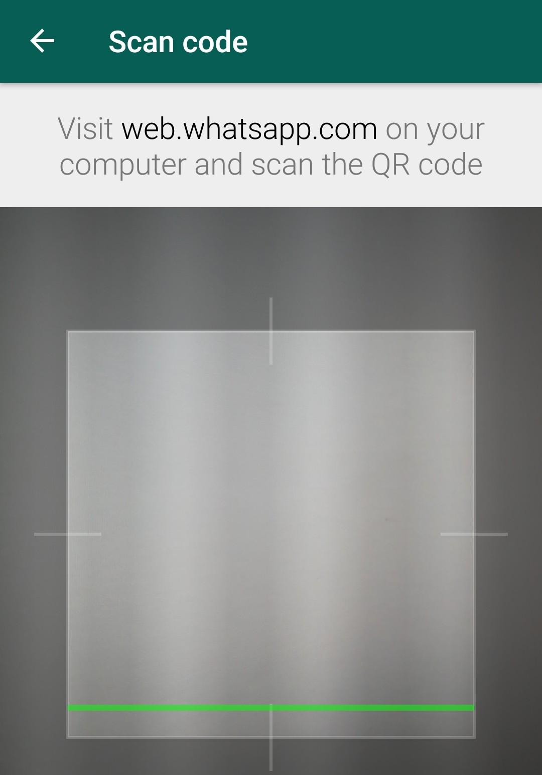 WhatsAppWeb QR-Code Autorisierungs Scanner